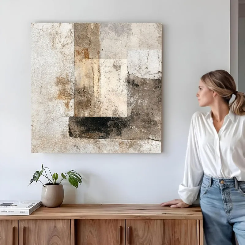 Golden Geometry Canvas Wall Art media 4