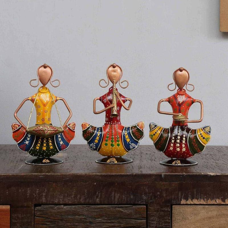 Folk Musical Odyssy Showpiece - Set Of Three