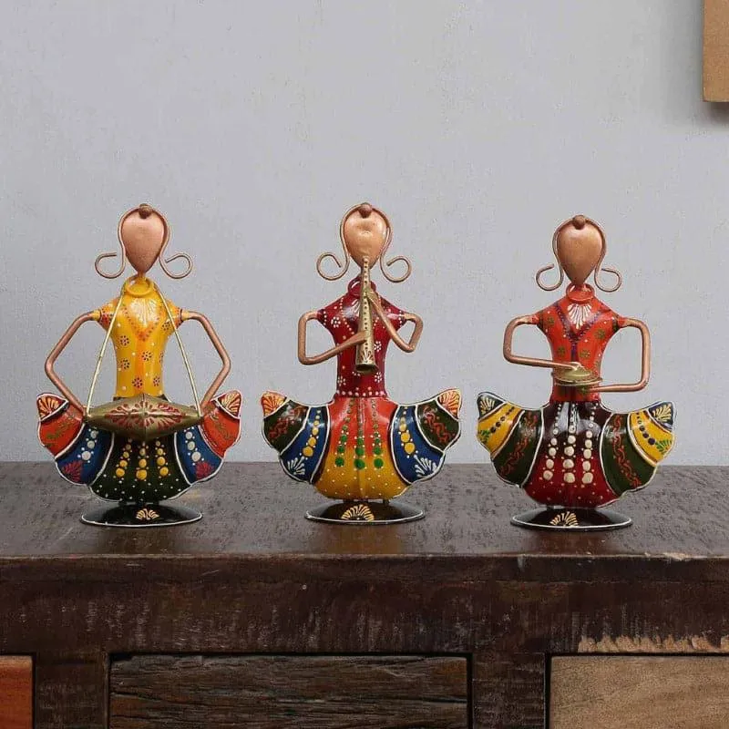 Folk Musical Odyssy Showpiece - Set Of Three media 1