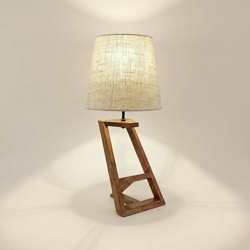 Julis Jute Table Lamp - Brown,Beige media 6
