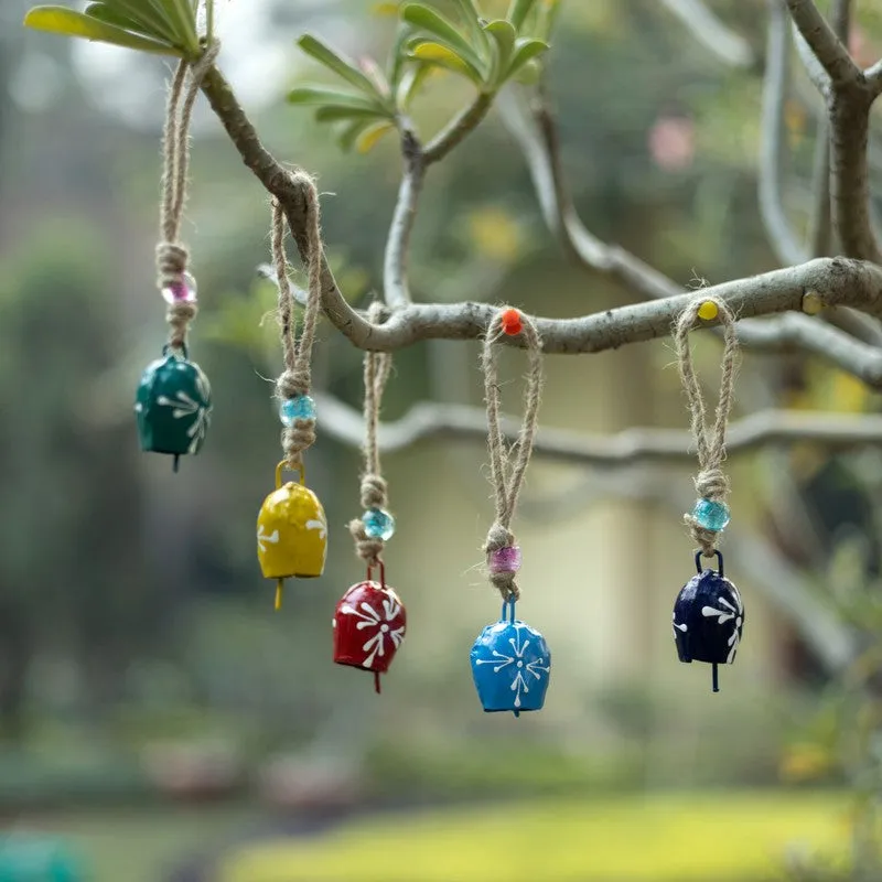 Echoa I Decorative Hanging Bell (Set Of Five) - Set Of Five media 3
