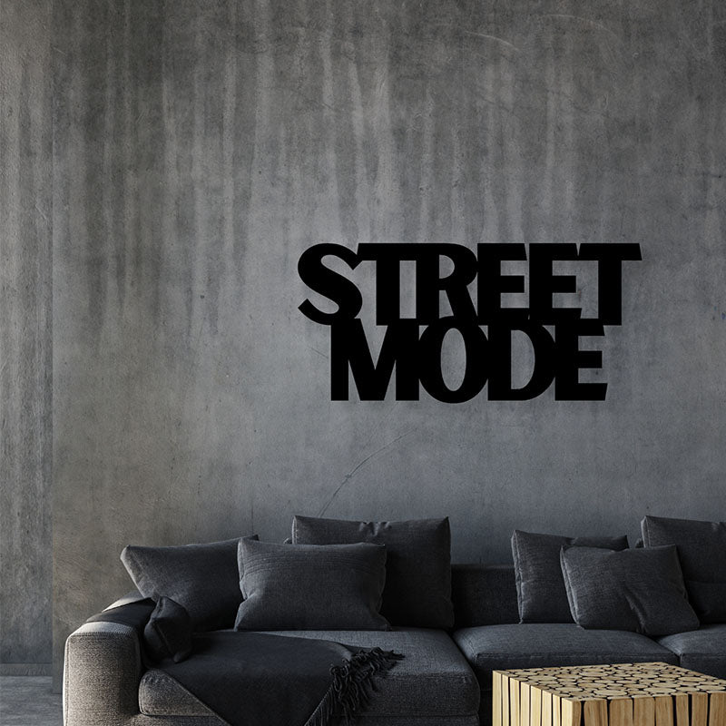 Street Mode Iron Wall Accent