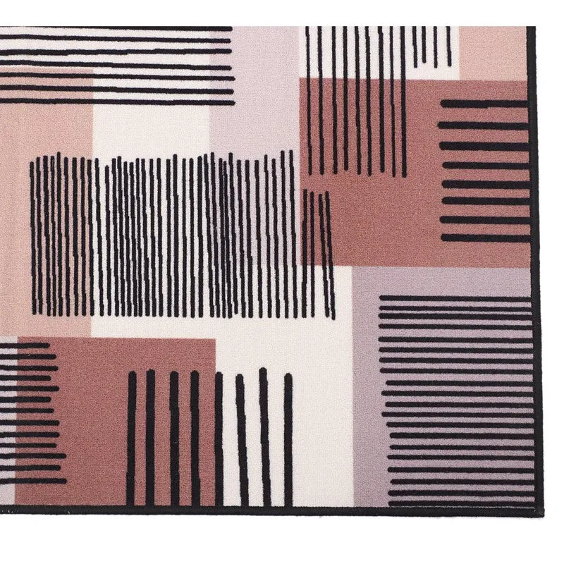 Geon Stripes Nylon Runner Rug media 4