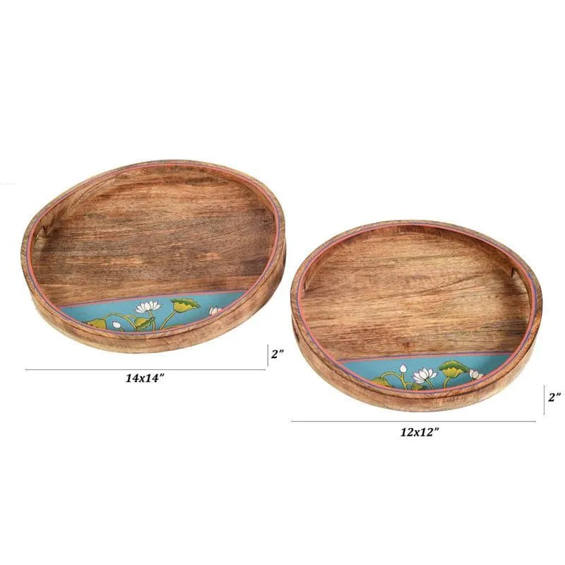 Ilan Wooden Platter - Set Of Two media 5
