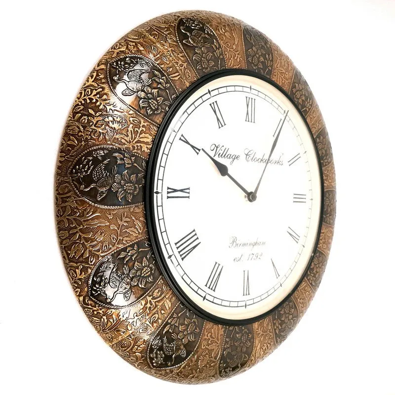 Nova Time Marker Brass Wall Clock media 6