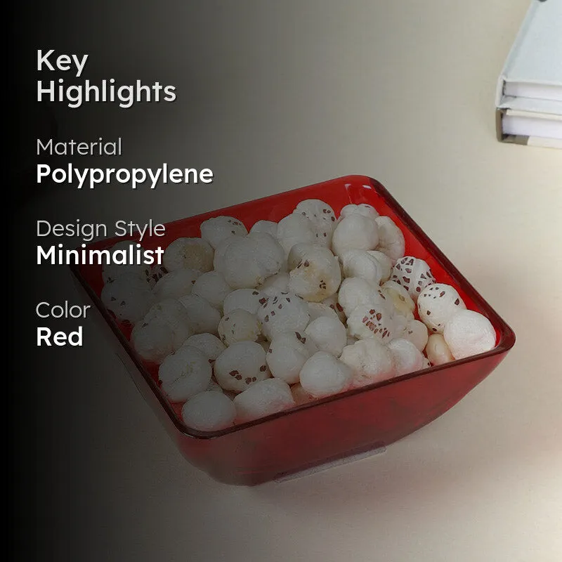 Vitara Snack Bowl - Red media 2