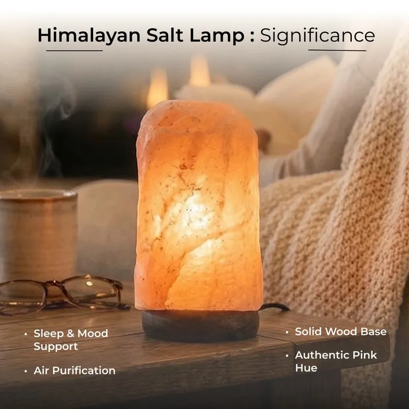 Himalayan Glow Salt Crystal Table Lamp media 6
