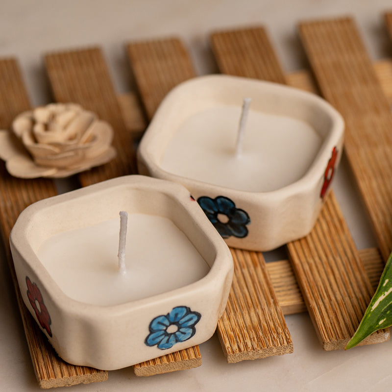 Flower Rich Active Breeze Scented Candle - Set Of Two media 4
