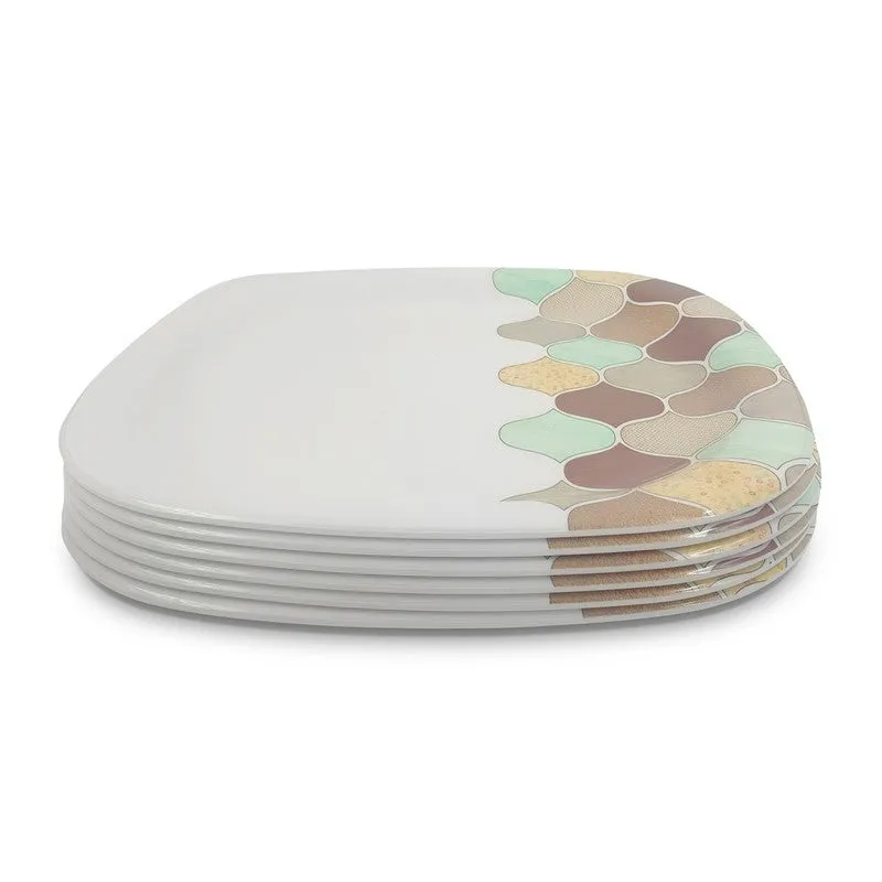 Texture Melamine Dinner Plates - Set of Six media 6