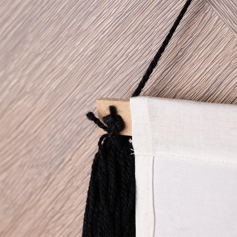 Never Give Up Banner Fabric & Wool Wall Accent media 5
