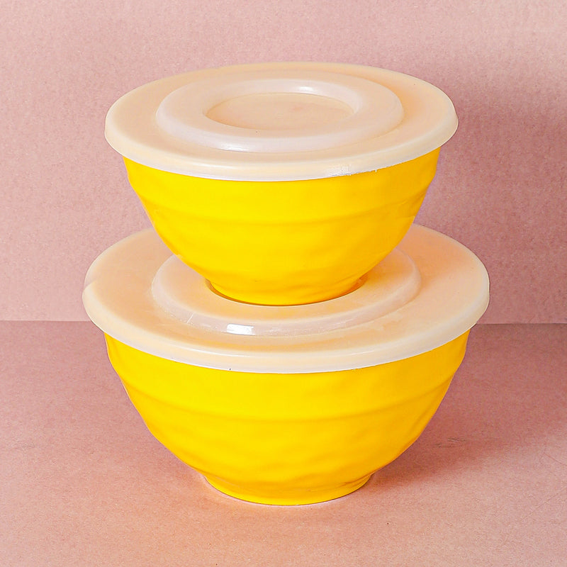 Maneva Serving Bowl (Yellow) - Set  Of Two media 6