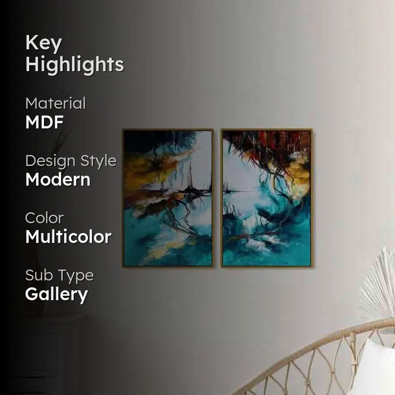 New View Wall Art - Set Of Two media 2