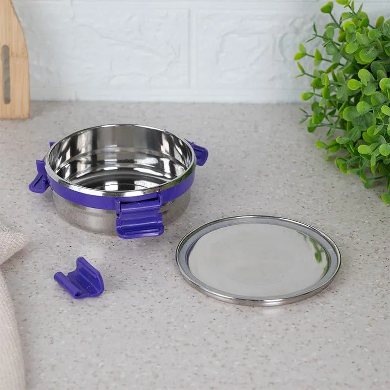 Clip Lock Lunch Box (275 mL) - Violet media 6