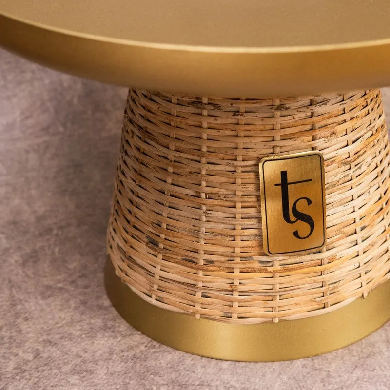 Woven Rattan Wooden Cake Stand media 6