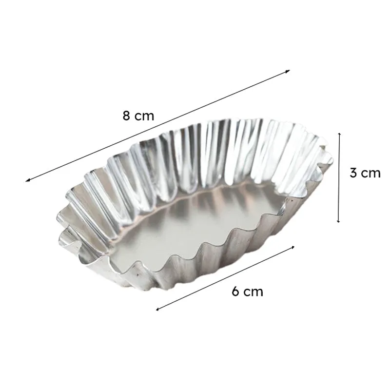Usco Oval Tart Mould - Set Of Six media 6
