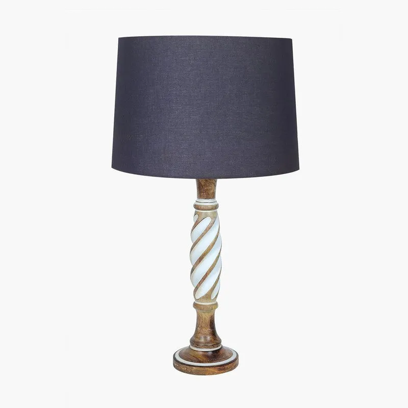 PureGlow Transform Wooden Table Lamp - Black media 3
