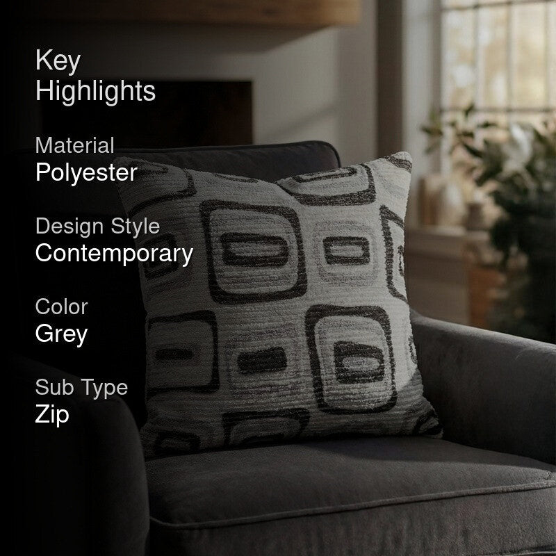 Squarecraft Cushion Cover - Grey media 2