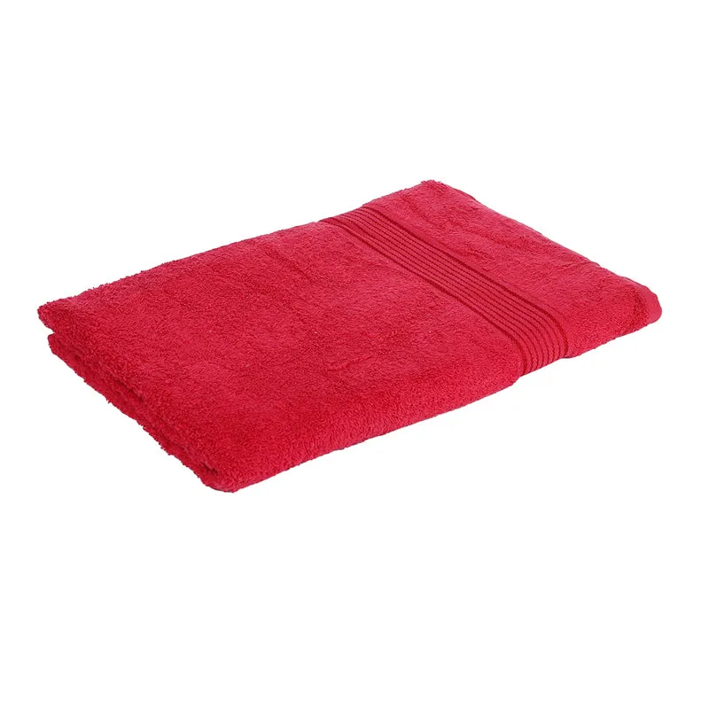 Comfora Bath & Face Towel Set (Red) - Ten Piece Set media 5