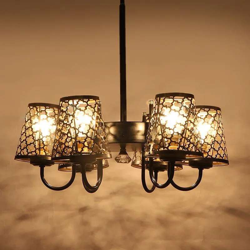 Enva Viya Etched Ceiling Lamp media 1
