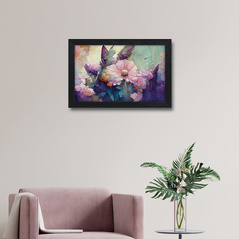 Whimsical Fleur Wall Painting
