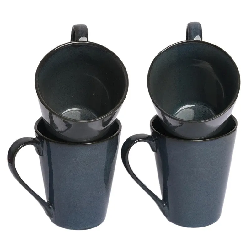 Elegant Ceramic Coffee Mug (300 mL Each) - Set Of Four media 5