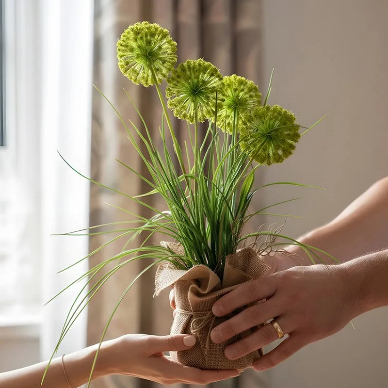 AarviDecor Fresh Sprout Silk Artificial Flowers media 6