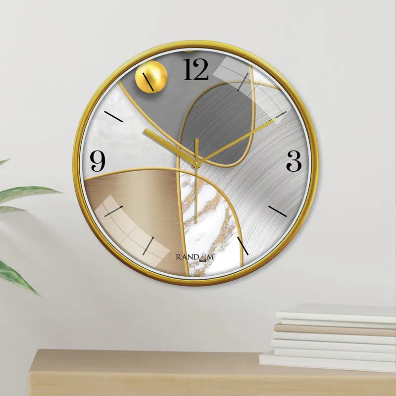 Bodh Sweep Silent Wall Clock media 1
