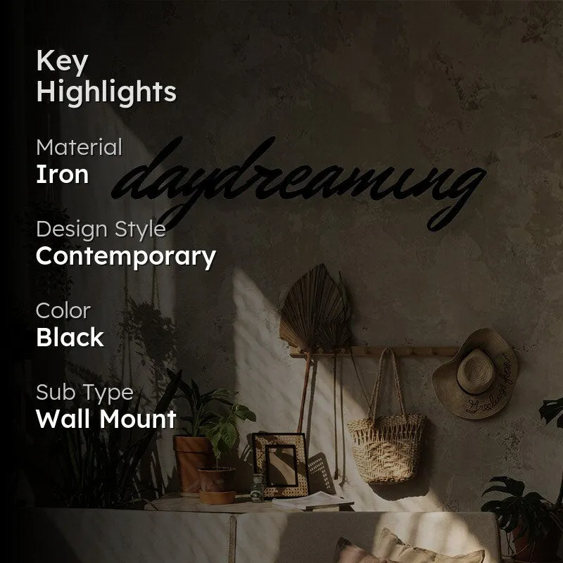 Day Dreaming Iron Wall Accent media 2