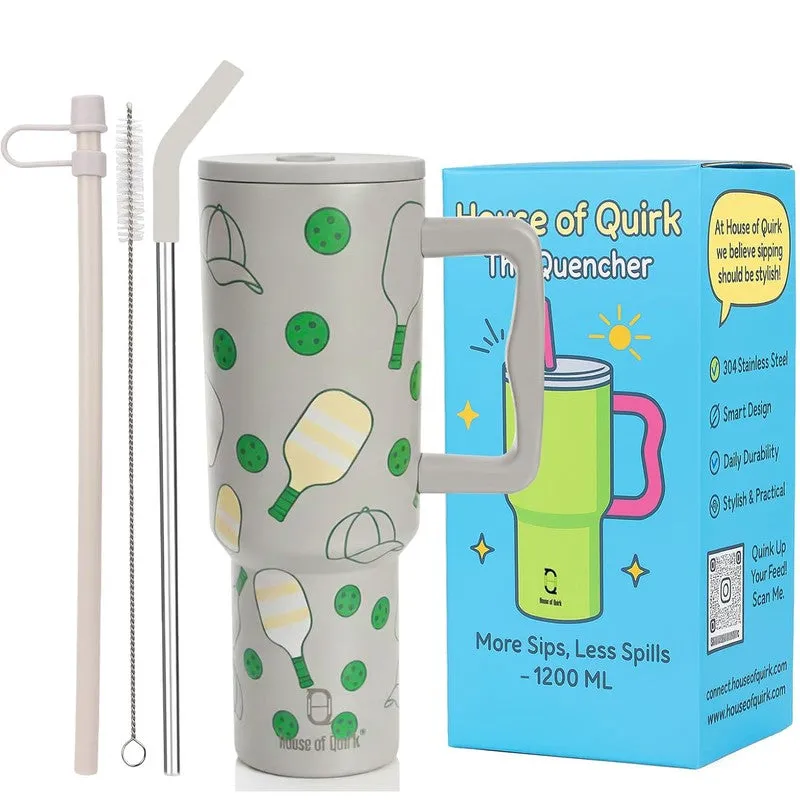 Pickleball Stainless Steel Tumbler - 1200 ML media 4
