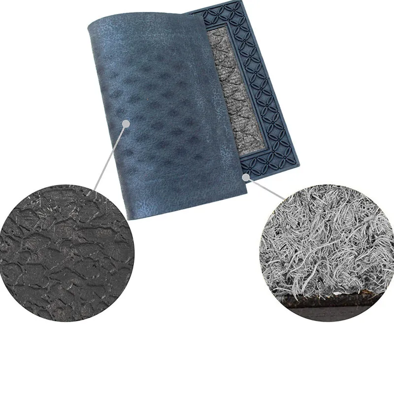 Coir Craft Anti-Skid Coir Door Mats - Grey media 4