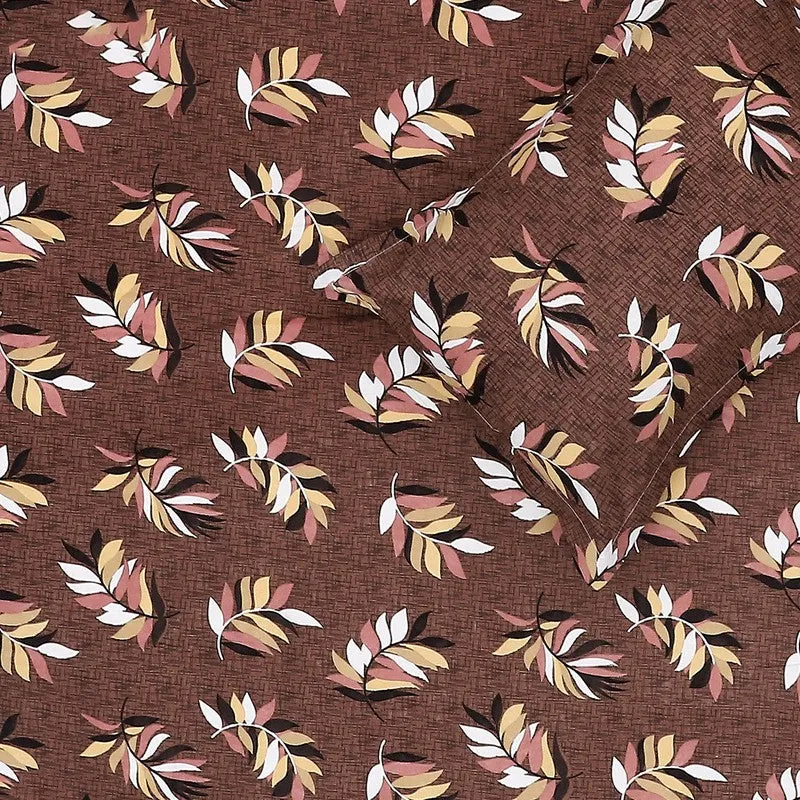 Monte Carlo Flow Leaves I Bedsheet - 120 GSM media 6