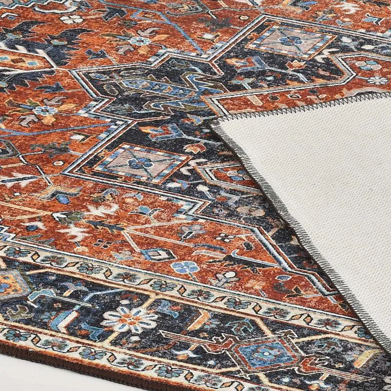 Jahan Velvet Rectangle Anti-Skid Carpet media 4
