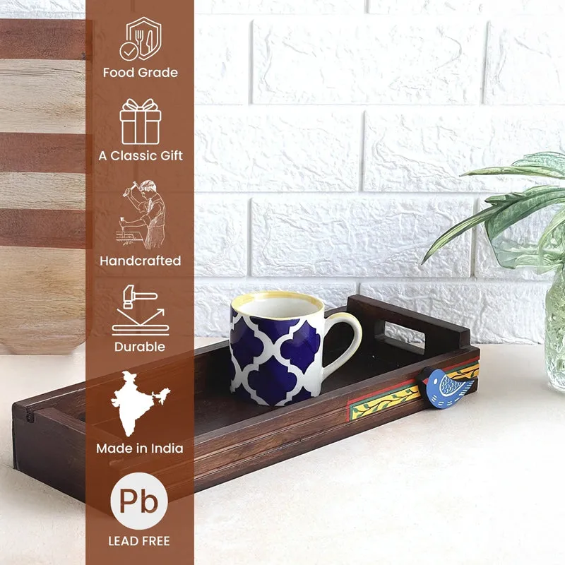 Madora Mango Wood Serving Tray media 7