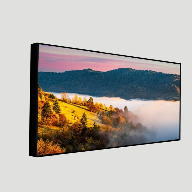 Magical Misty Valley Canvas Wall Painting media 5