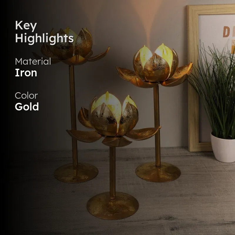 Kamalya Tealight Holder - Set Of Three media 2
