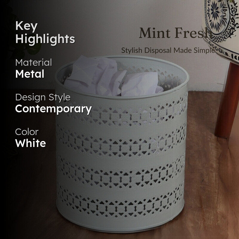 Ikora Metal Dustbin media 2