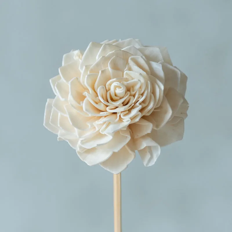 Muskan Sola Wood Rose Flower Stick (White) - Set Of Ten media 4