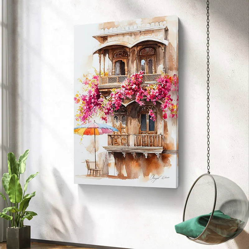Garden Balconies Wall Painting media 4