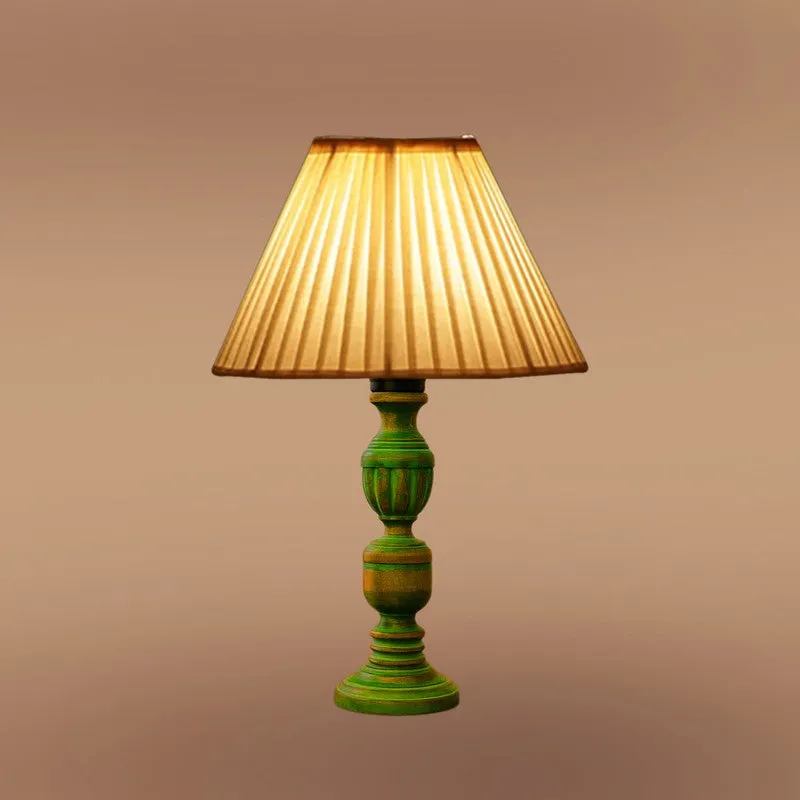 Arvello Lumo Wooden Table Lamp - OffWhite media 6