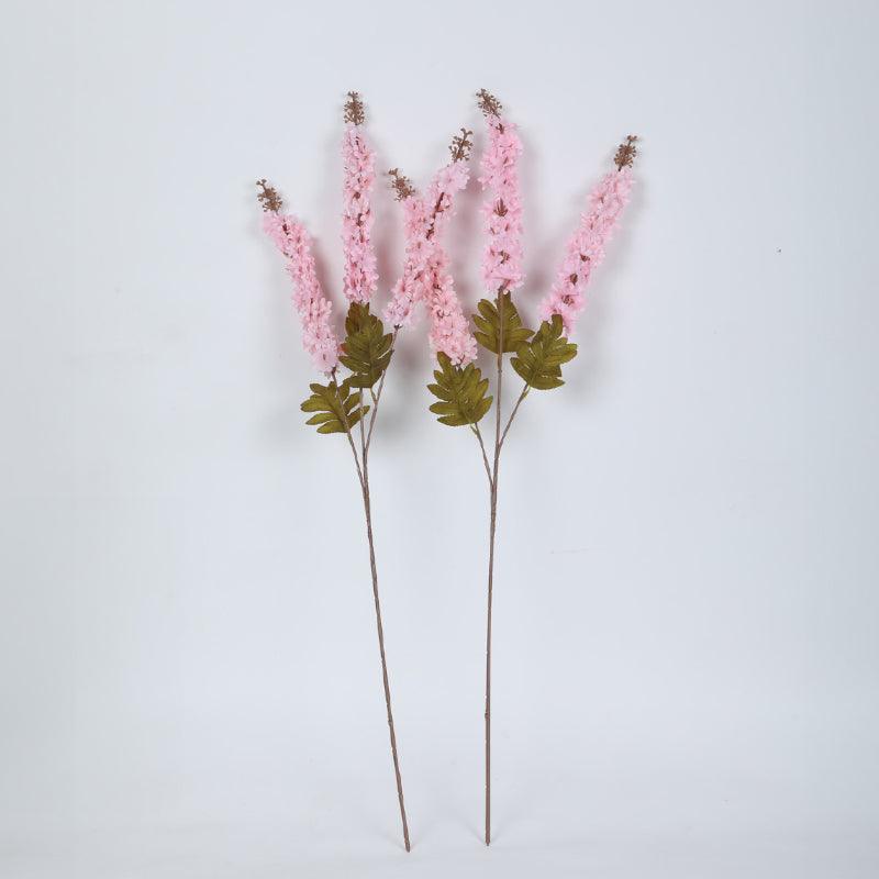 Faux Larkspurs Lily Bloom Bunch (Light Pink) - Set Of Three media 3
