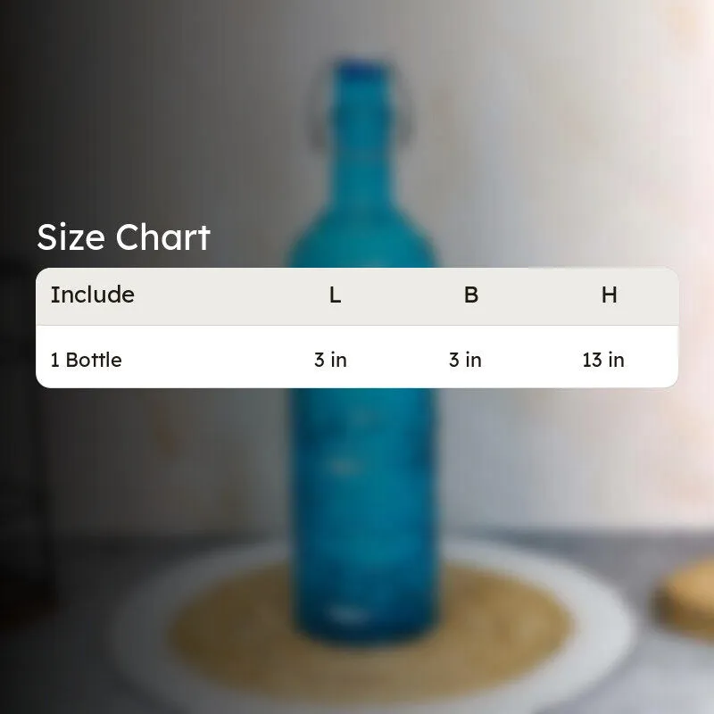 Yaro Water Bottle(Blue) - 1000 mL media 6
