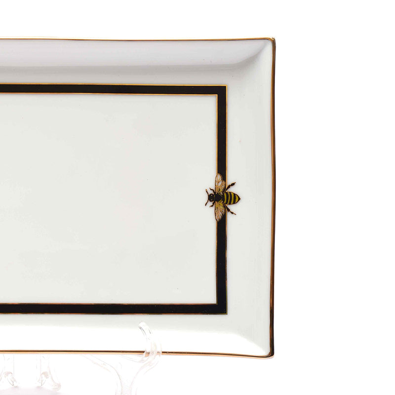 Gilded Bee Tabletop Porcelain Platter media 4