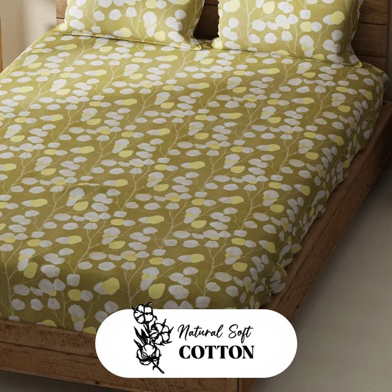Rivara Bedsheet (Yellow) - 115 GSM media 5