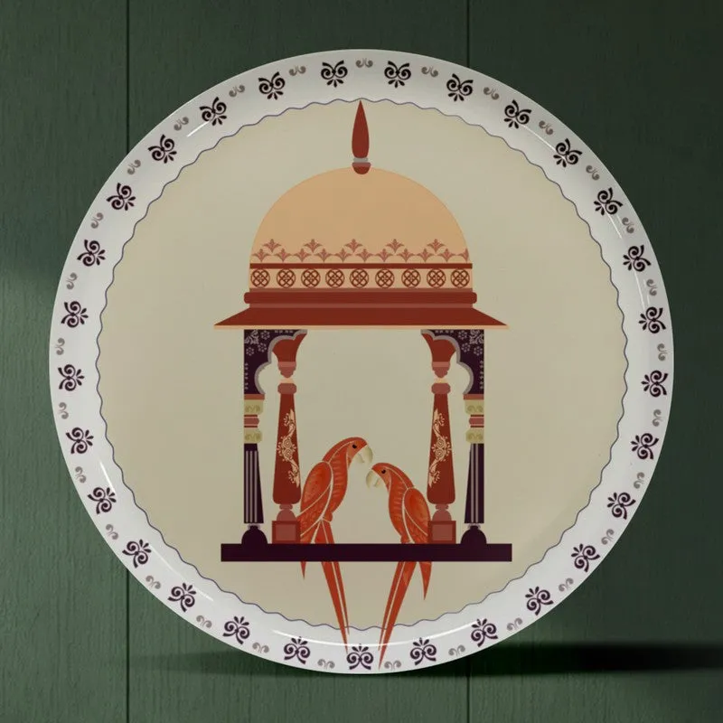 Rajwada Charm Metal Wall Plates - Set Of Five media 6