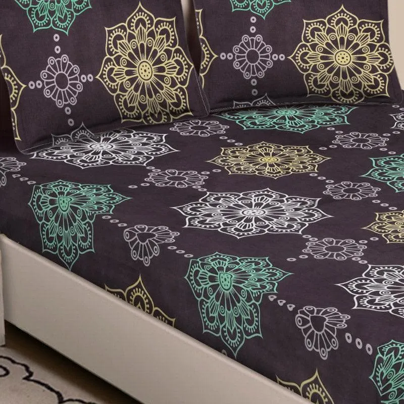 Huma Printed Bedsheet - 180 GSM media 3