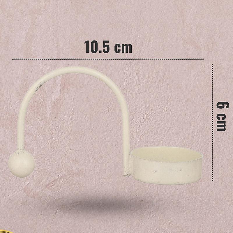 Zuria Tealight Candle Holder (White) - Set of Four media 7