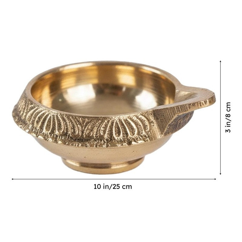 Nava Decorative Diya - Set Of Two media 8