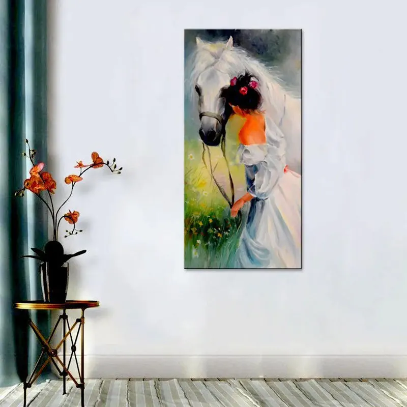 Serene Neigh Wall Painting media 4