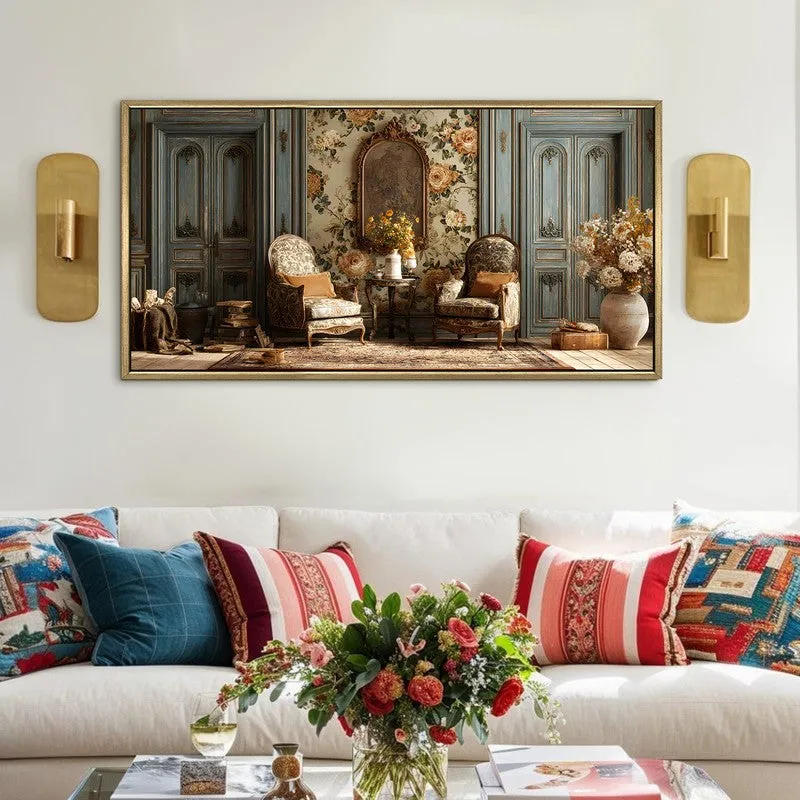 Vintage European Parlour Elegance Wall Art media 1