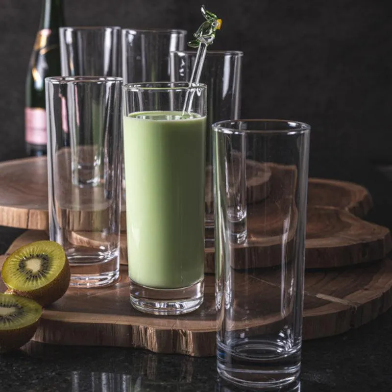Maera Glass Tumbler (280 ML) - Set Of Six media 1